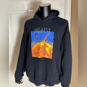 Travis Scott Highest In The Room Sun Hoodie Black (83665-154) Men's Size Large​​
